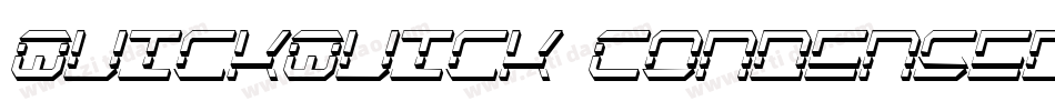 QuickQuick Condensed Italic字体转换
